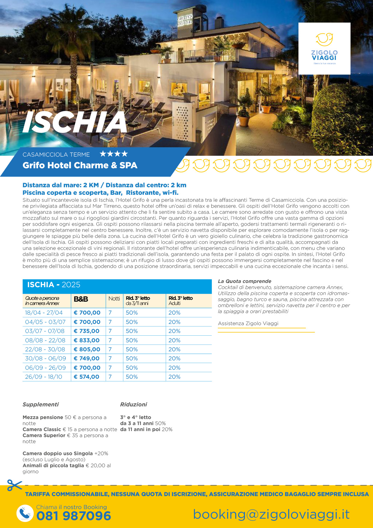 Grifo Hotel 4* Casamicciola T.