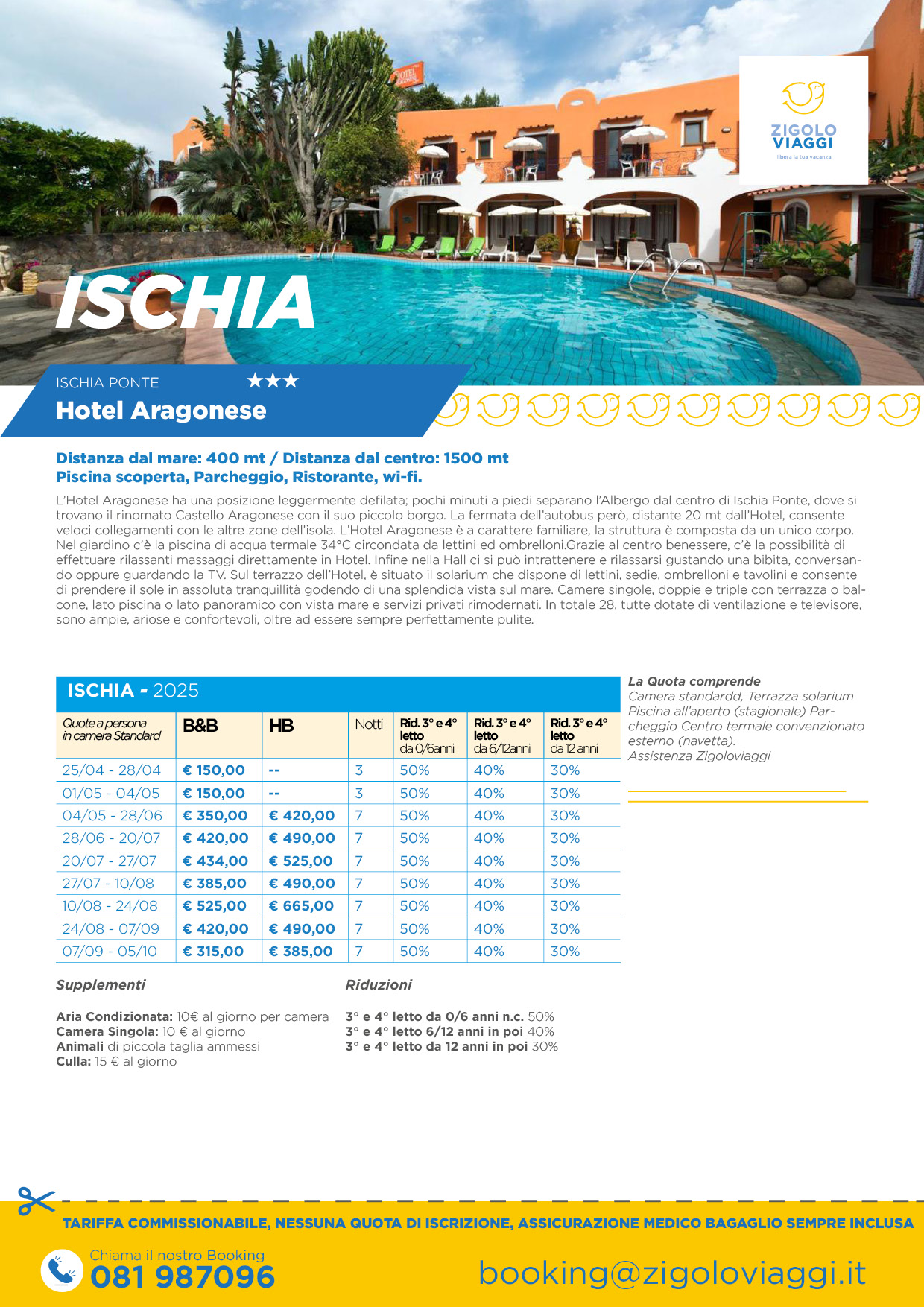 Hotel Aragonese 4* Ischia Porto