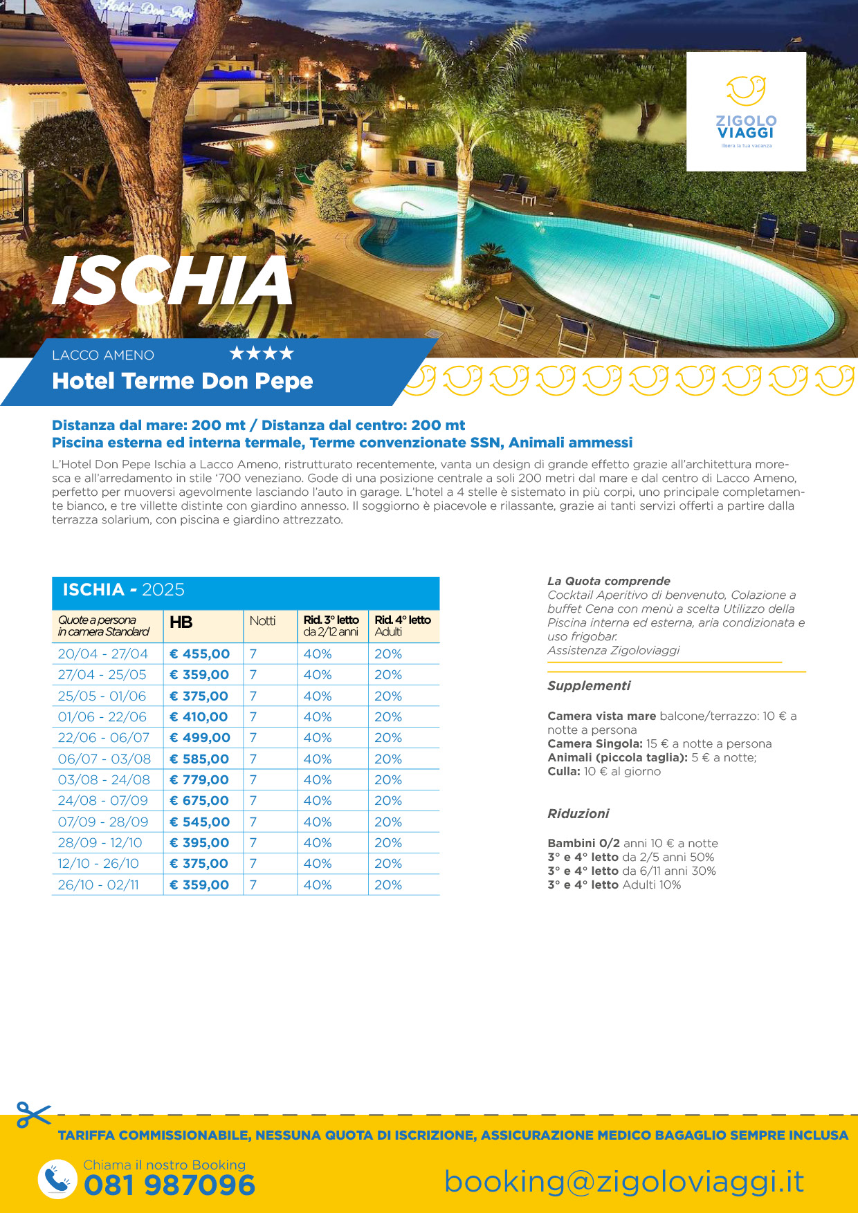 Hotel Don Pepe 4* Lacco Ameno