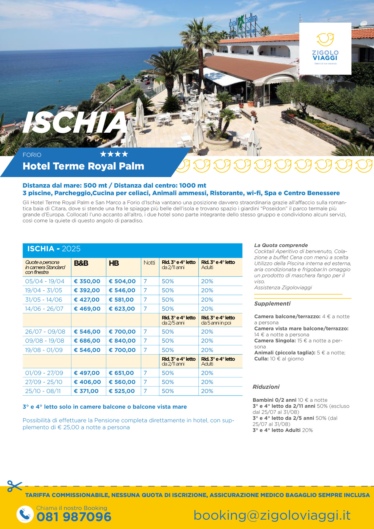 Hotel Royal Palm 4* Forio