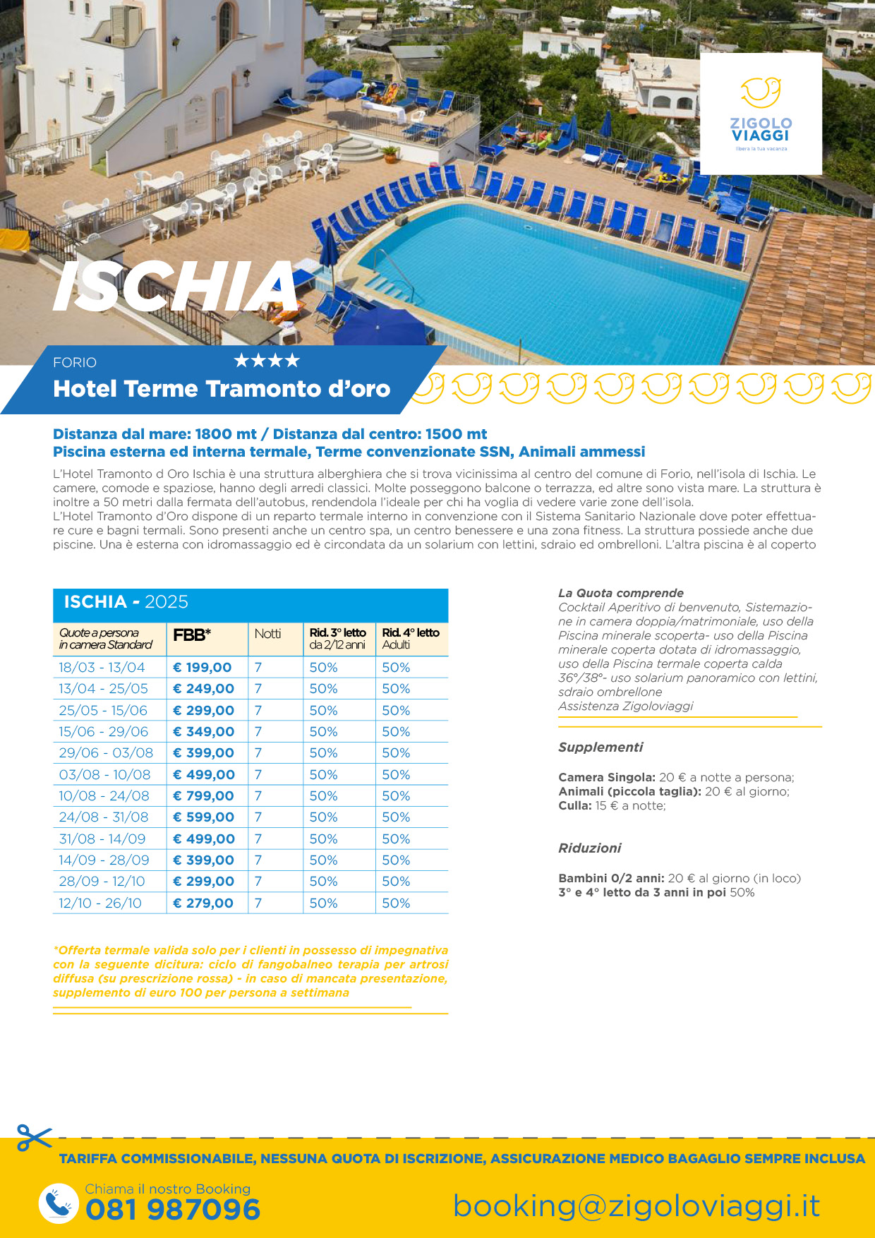 Hotel Tramonto doro 4* Forio