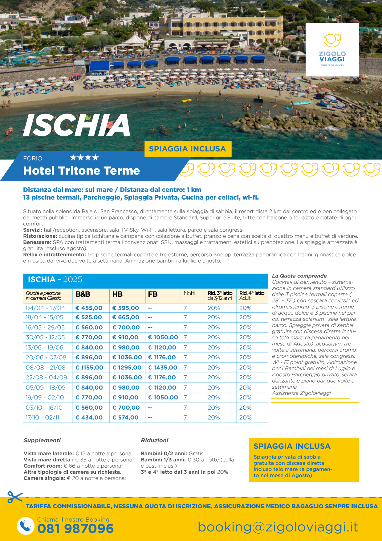 Hotel Terme Tritone 4* Forio