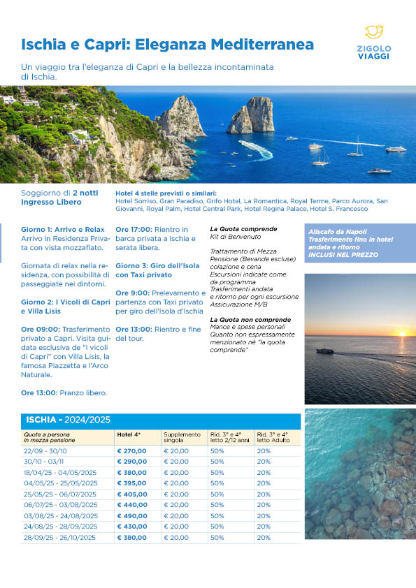 Tour Ischia e Capri